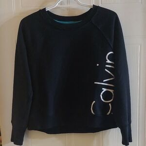 Calvin Klein Black Crew Neck Sweater